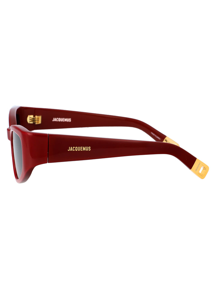 Jacquemus SUNGLASSES - Bordeaux | eef591e59a6e9d915aa925e117f6018f4e59ce93