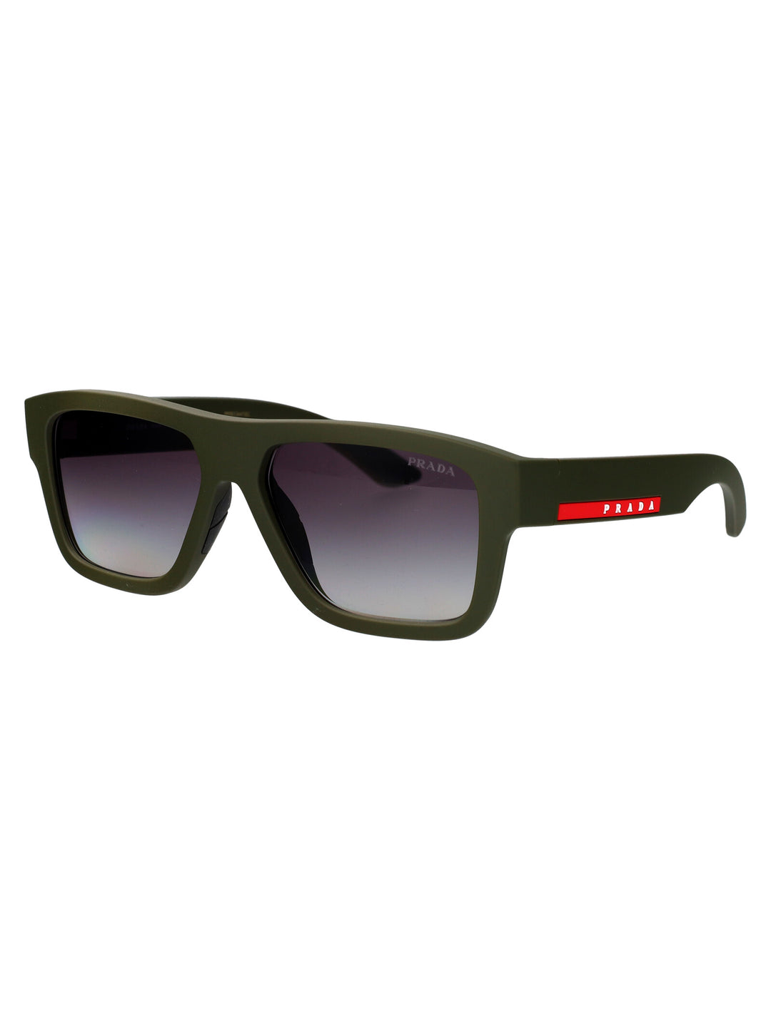 Prada Linea Rossa SUNGLASSES - Green | a08e9c65e123a7b1d083f94567b4150e01bb5528