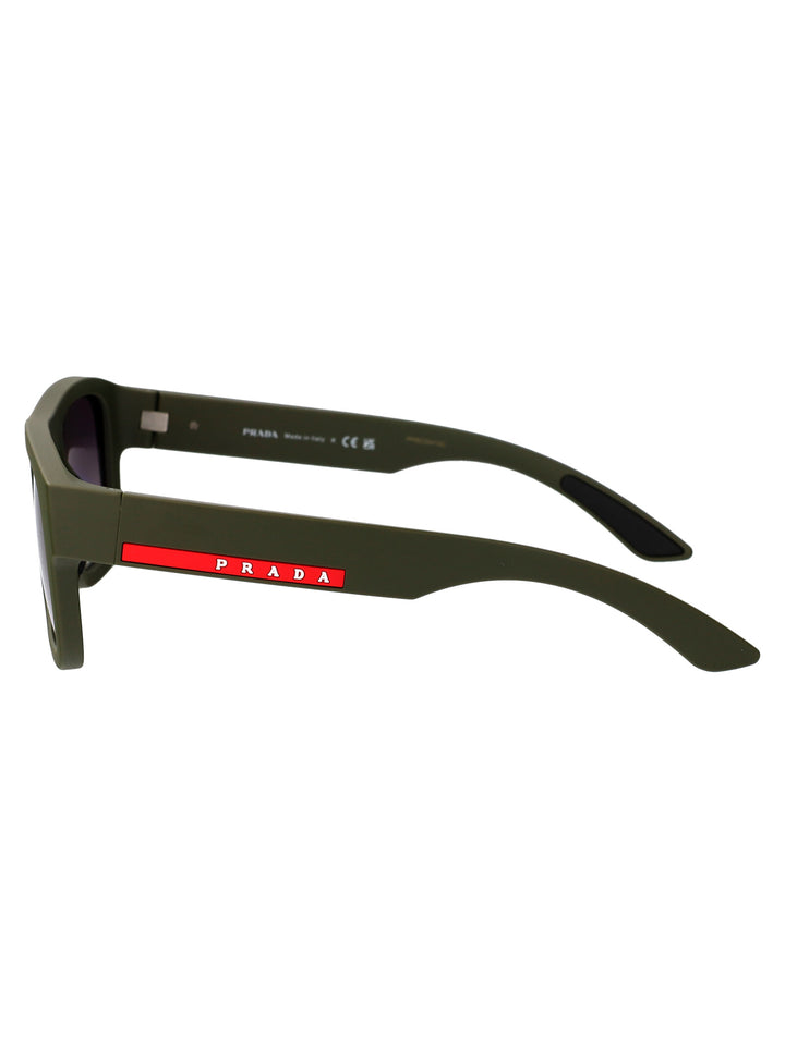 Prada Linea Rossa SUNGLASSES - Green | cafcd04c273e1b44a6e23f33b91b02c4bca11973