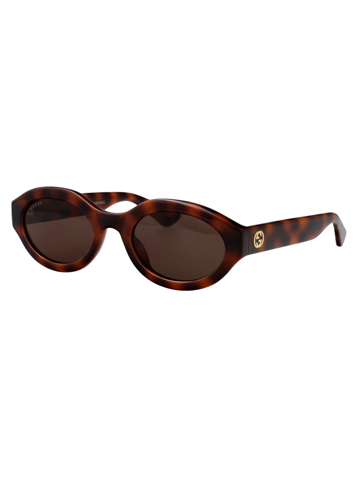 Gucci SUNGLASSES - Brown | 8305a9eaa4d90160dfc8efbd2f9554bc385382a5