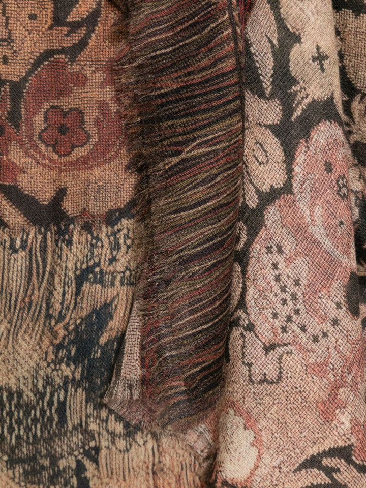 Pierre Louis Mascia Scarfs - BROWN | 7765911afdd2dc873921f219df00686635a035dc