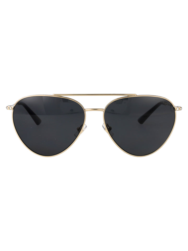 Jimmy Choo SUNGLASSES - Gold | c4a2b66d28066cb5bd3524a8e423e3518fbf4653