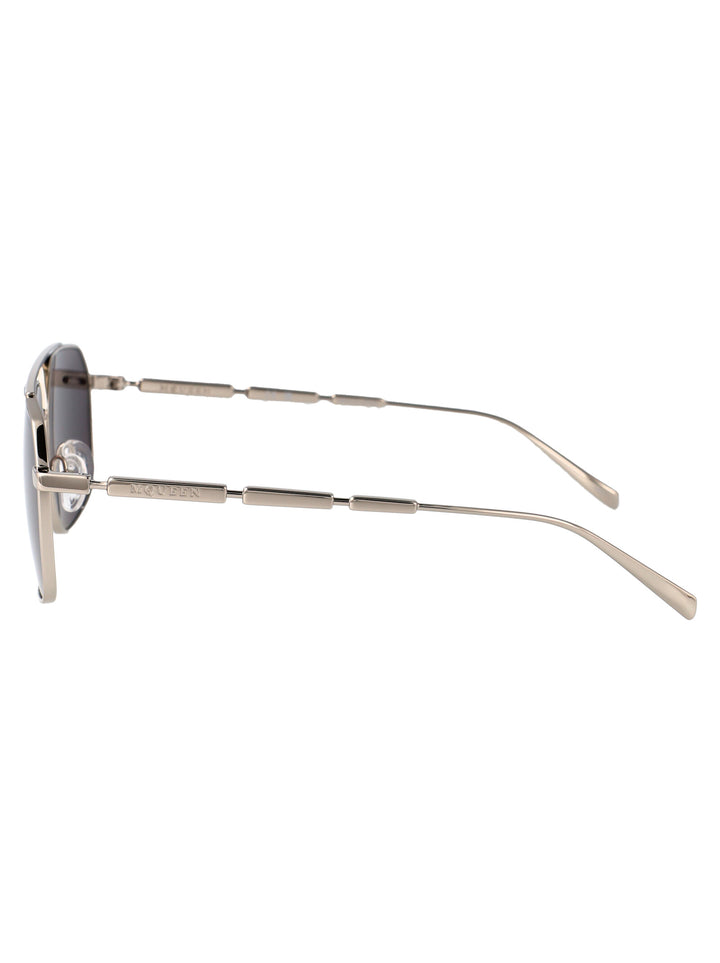 Alexander Mcqueen SUNGLASSES - Silver | 054546858030c9ae2a941da58423a8fbbe06d8cb