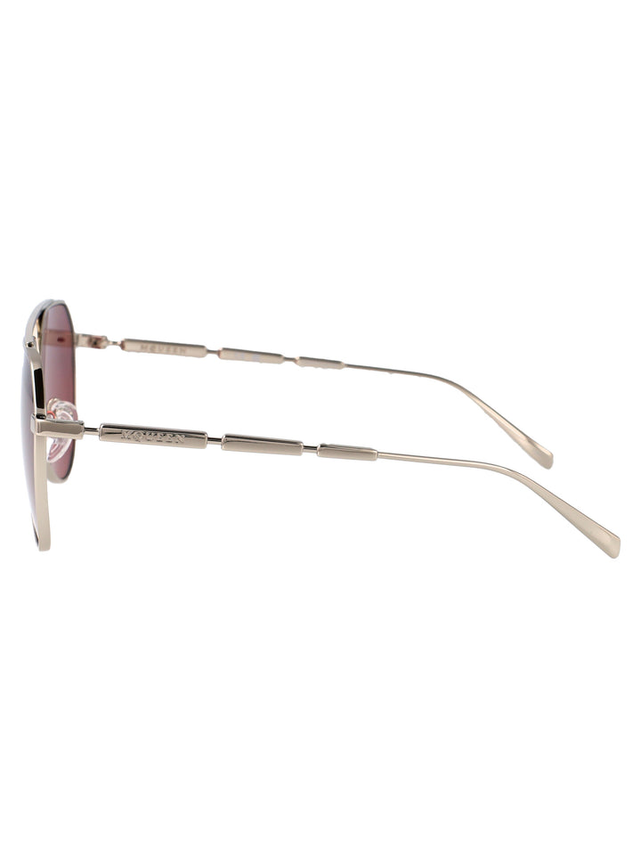 Alexander Mcqueen SUNGLASSES - Silver | 7dd228547c001134e79167f9193e49ce58cabf2e