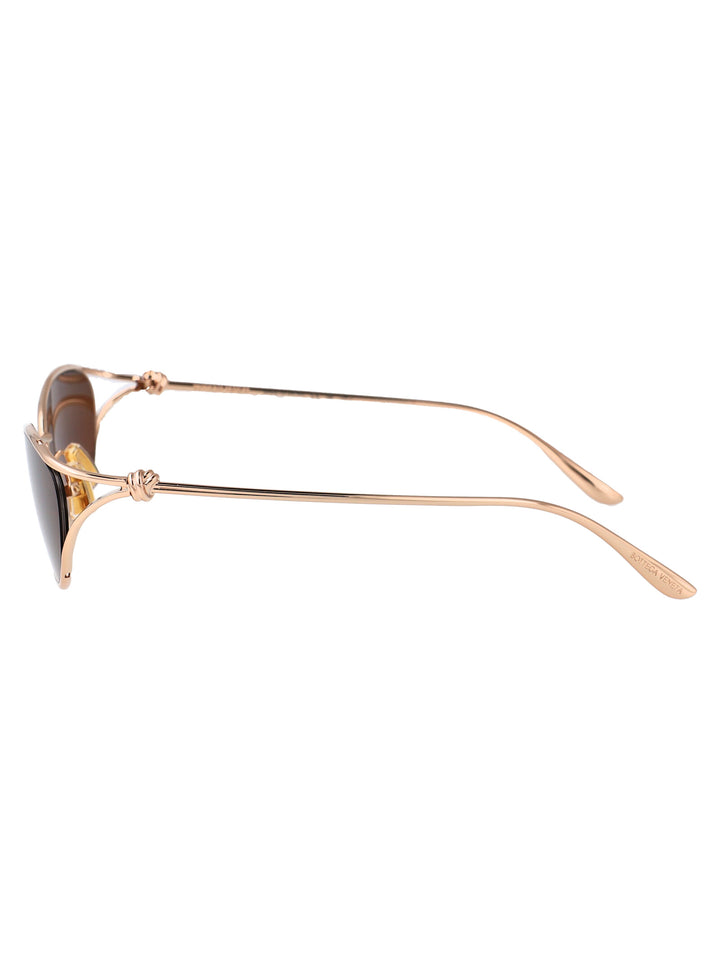Bottega Veneta SUNGLASSES - Gold | b975d5d7a08b418e7543b7b92cdd5c01fe36f52e