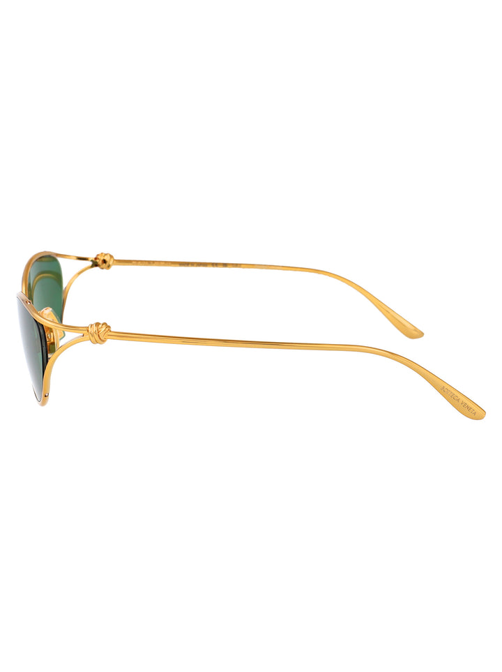 Bottega Veneta SUNGLASSES - Gold | bd3d3d18a34d2e81b57ad2c4fb953b571f7ea61b