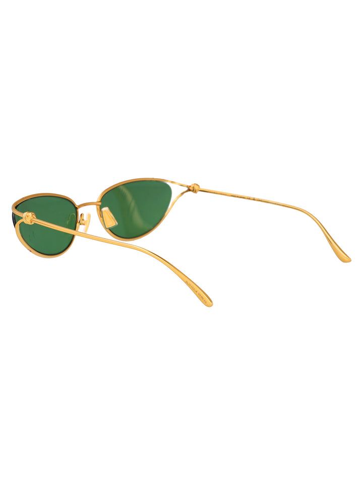 Bottega Veneta SUNGLASSES - Gold | 9317fd9e9d161314bde9ceff53a4a0e2838c0d1a