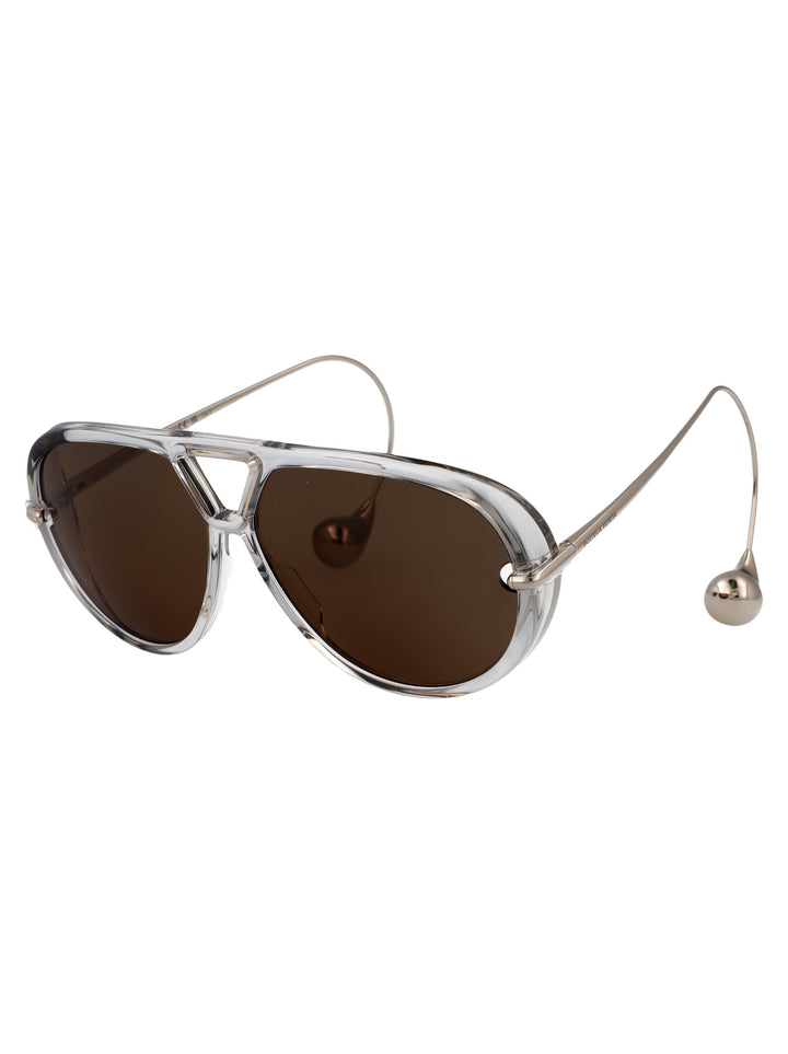 Bottega Veneta SUNGLASSES - Grey | 6f14aee950552e9d283a75e1bd49a1260e6538a1
