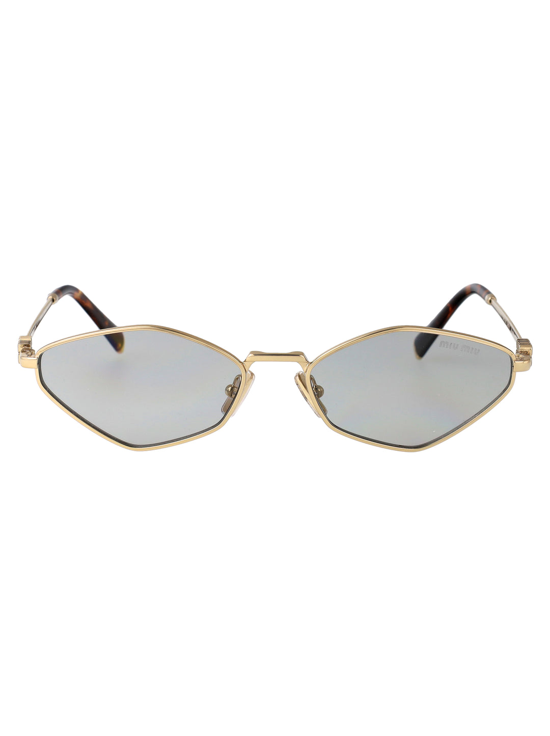 Miu Miu SUNGLASSES - Gold | a8875c473fa5103b2cb93d6f0c052978f8f23dfd