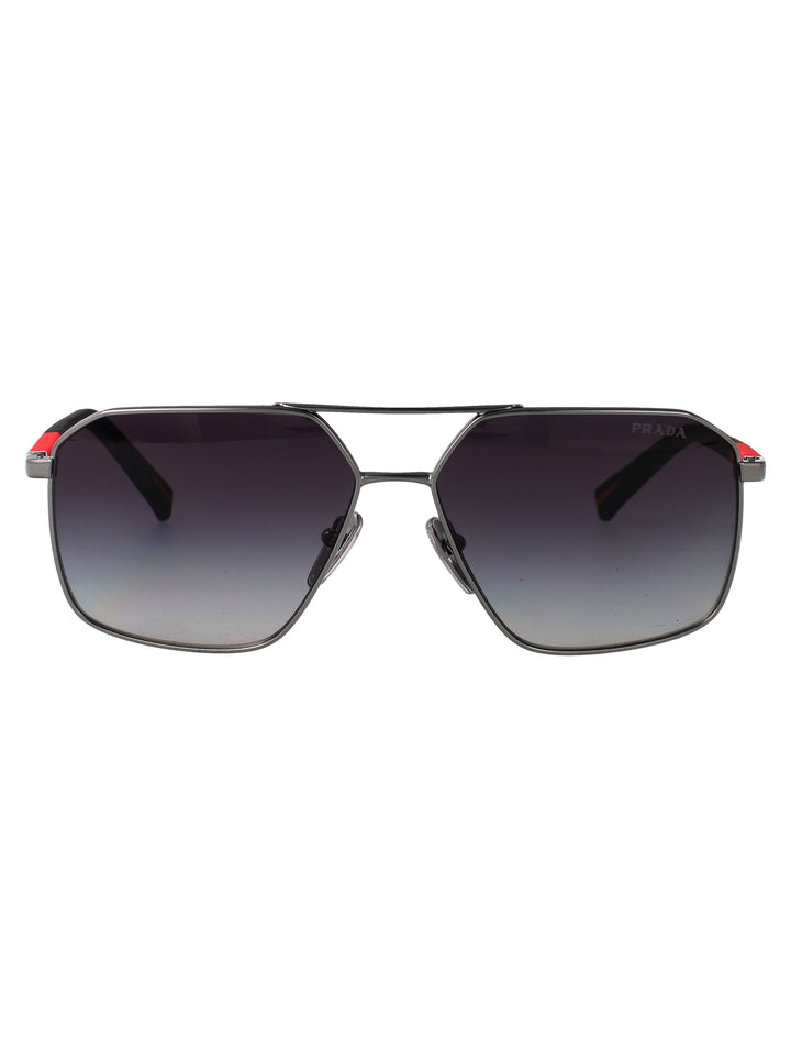 Prada Linea Rossa SUNGLASSES - Grey | d3f2c00d2127b96da98e40de1ee178dc00f4cf48
