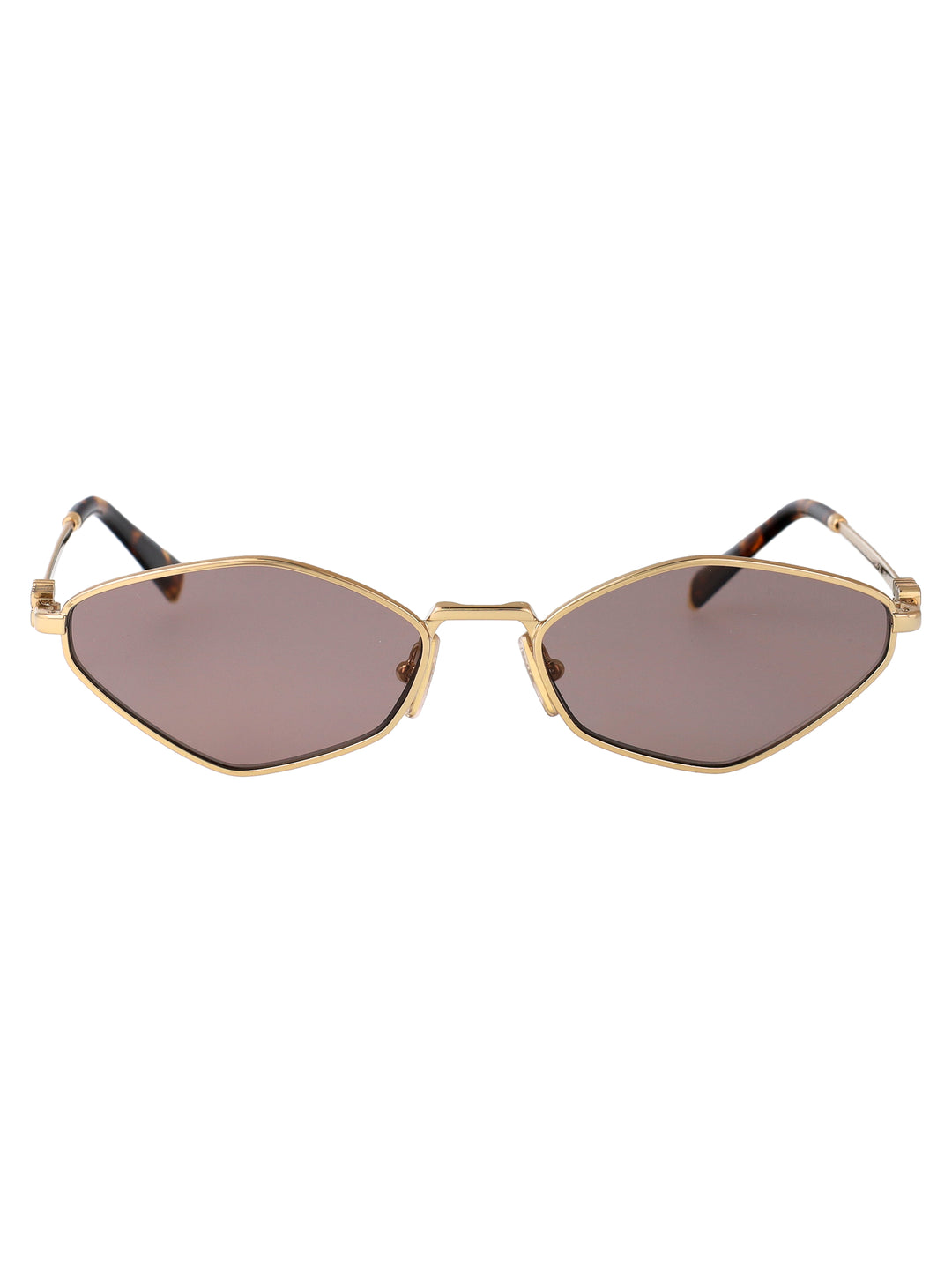 Miu Miu SUNGLASSES - Gold | 75efbe21d5591f52eec95b5272a455b24a70f238