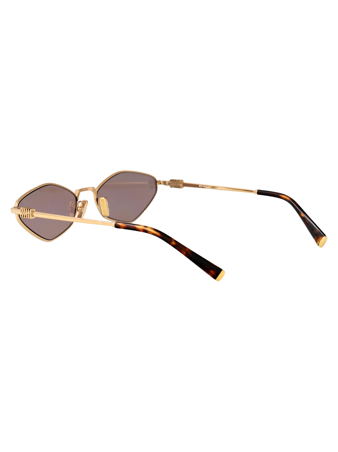 Miu Miu SUNGLASSES - Gold | 5f7d18b5ca51417ee205fe4651b4ead14bf56d8d