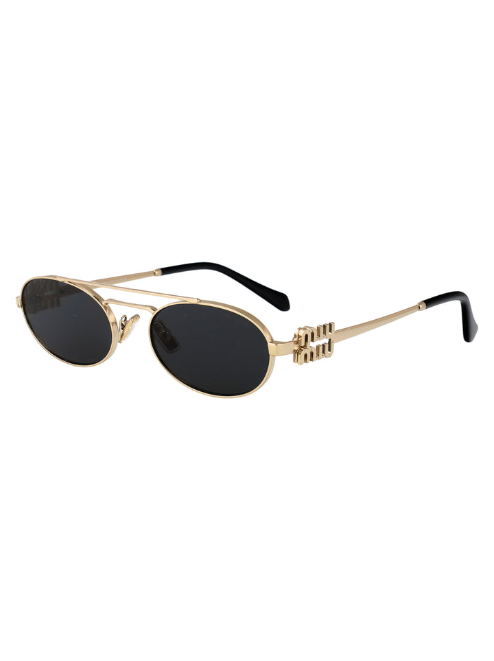 Miu Miu SUNGLASSES - Gold | 047e2243c4cd4bfd2a262f23b20a2bc987f70499