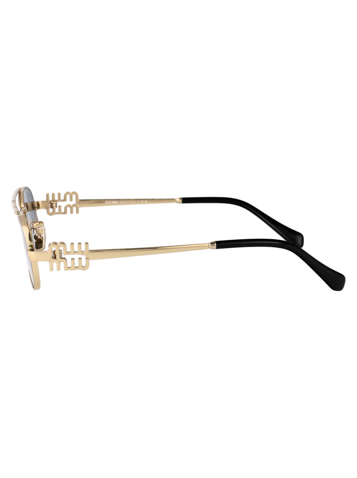 Miu Miu SUNGLASSES - Gold | e64b6210d7e6b40858fcd4195eeb479a76d957cb