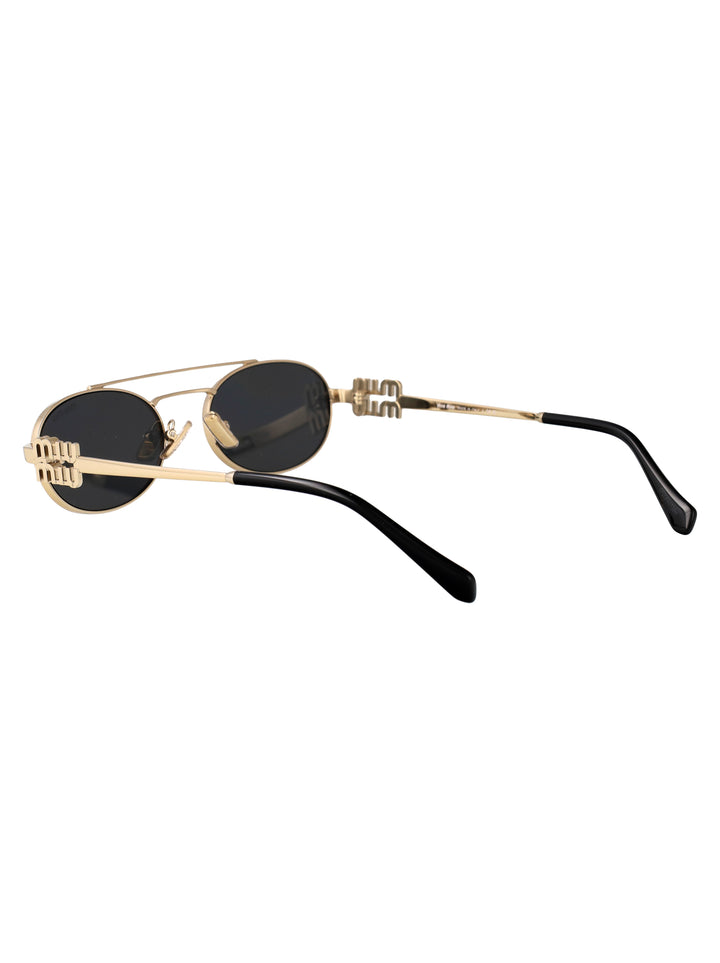 Miu Miu SUNGLASSES - Gold | ee3420c4108d5c659f9b1e52ad97da0aaa15cc63