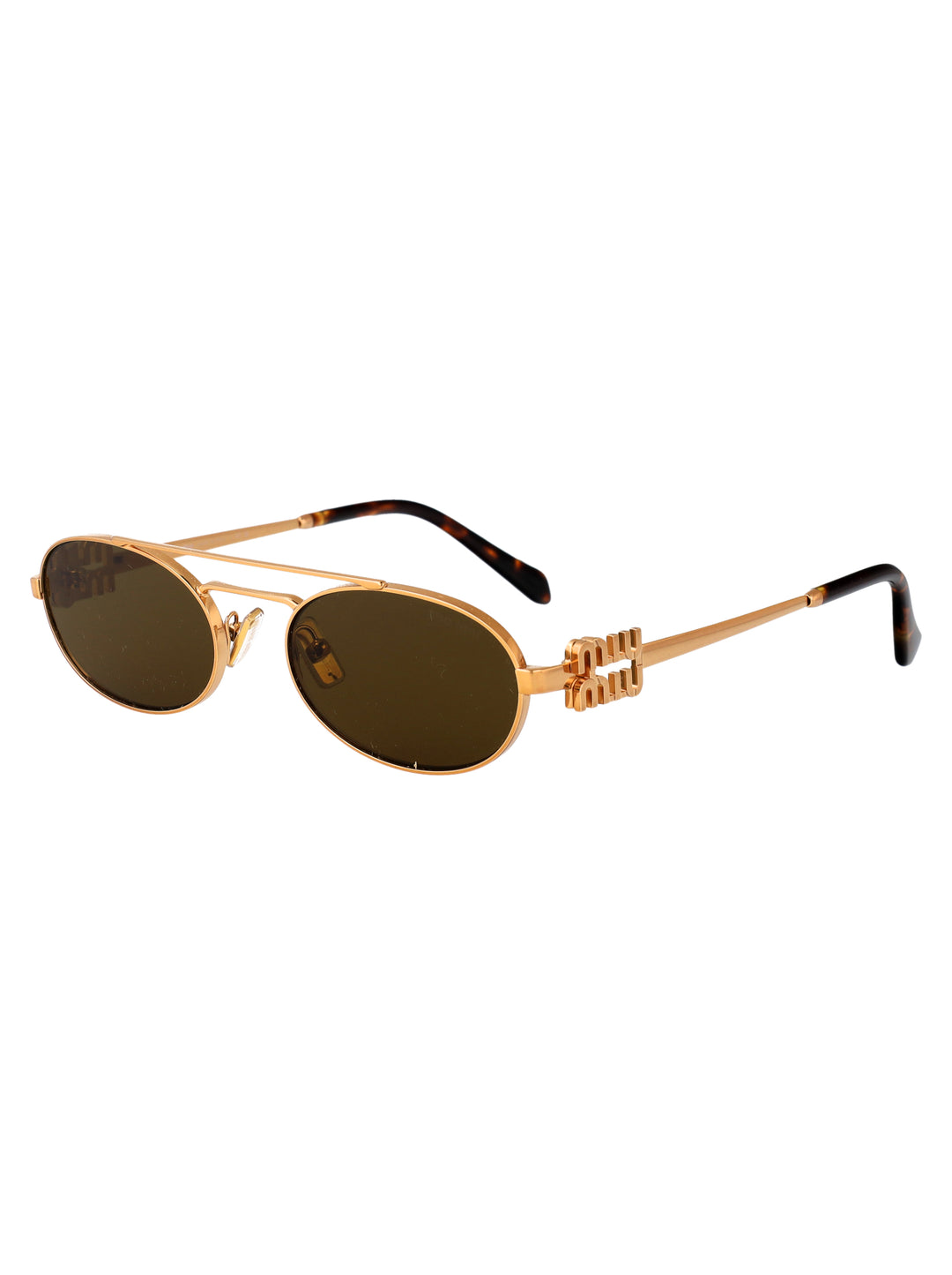 Miu Miu SUNGLASSES - Gold | 3976d9ddb863a6d63030d9c76b49d6a4ed68d8b1