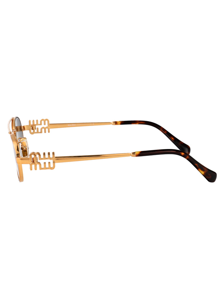 Miu Miu SUNGLASSES - Gold | c27a8af52eda56639c10c300ec9a1b904449e182