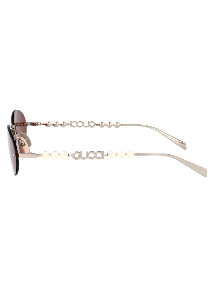 Gucci SUNGLASSES - Brown | 8371eea4886d139f191a1c7887bfb717b3a6f690