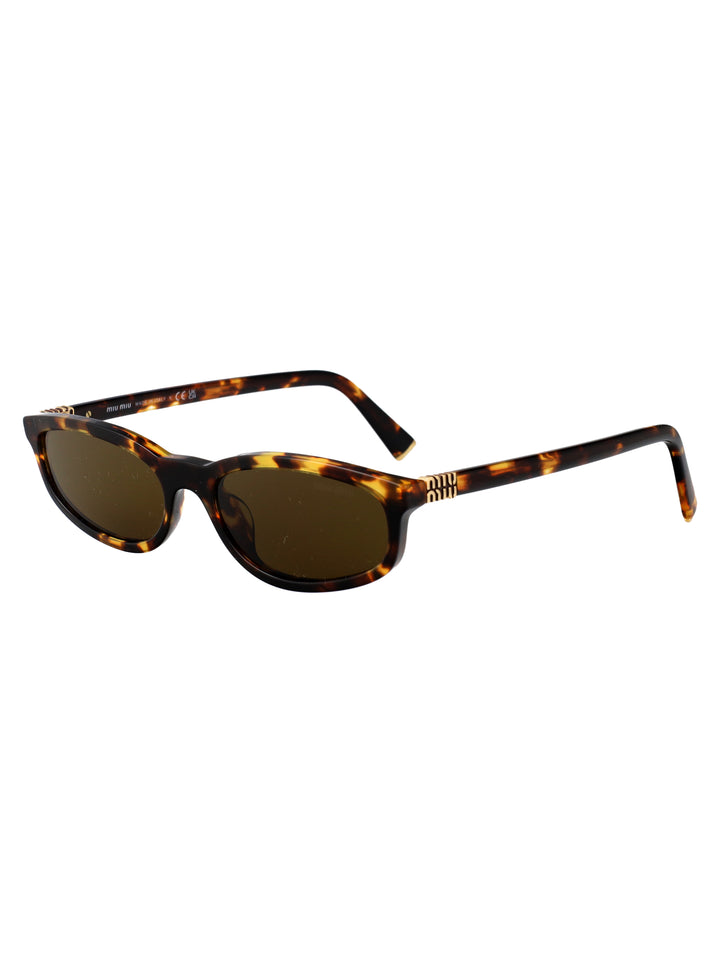 Miu Miu SUNGLASSES - Brown | c8ad3c18f8a6db173f31506539318959f0658acc