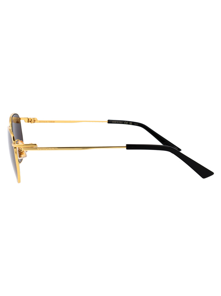 Bottega Veneta SUNGLASSES - Gold | 1b97253f7c8d31e0f47e0c748686dba1816e1944