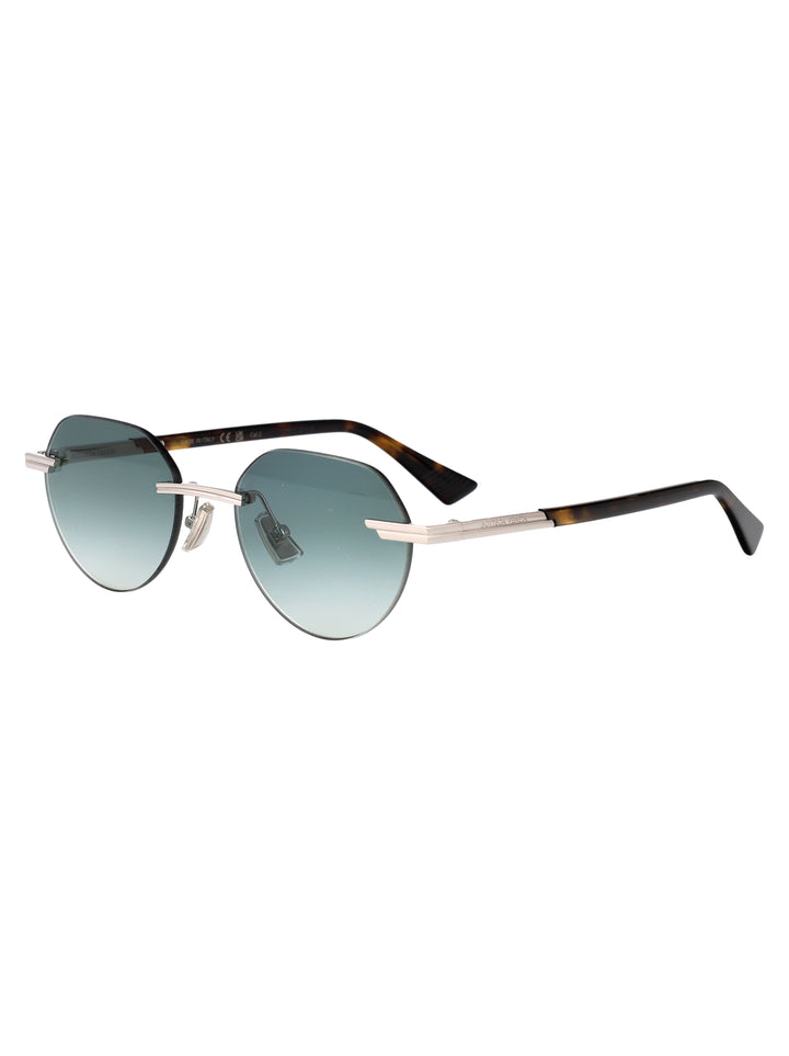 Bottega Veneta SUNGLASSES - Silver | a26b96a4f03dad68a3e0cf7180deae76da9e6e6c