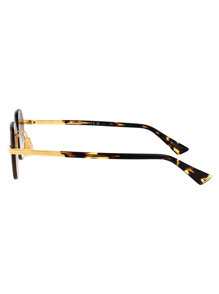 Bottega Veneta SUNGLASSES - Gold | eb52aef8a840d6eeca71615677344c33c2db2196