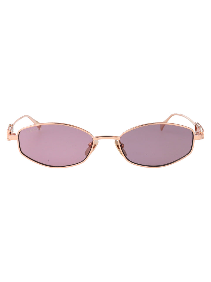 Gucci SUNGLASSES - Gold | e44ff69a80077df8355b9ca31a67f4be7754f4d6