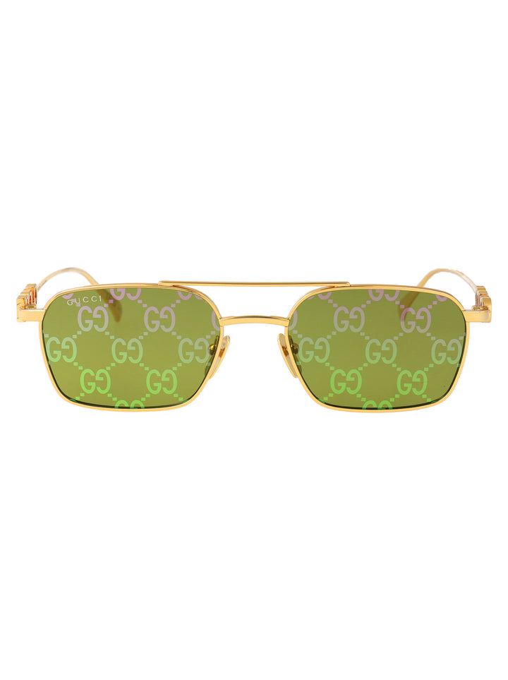 Gucci SUNGLASSES - Gold | f7eb3177e014ec2ead2deec3e12216ca35b0abfa