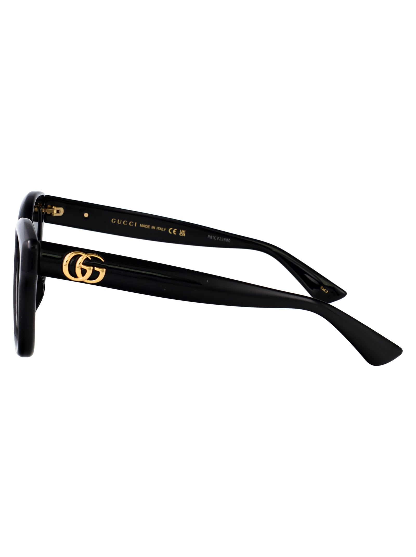 Gucci SUNGLASSES - Black | d68384dd5a533f076b5450aa1fc00b0e4cbb6756