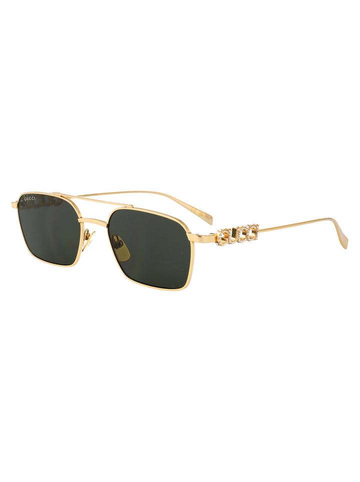 Gucci SUNGLASSES - Gold | e45e7c7e628f779a7875a52d8eebc33365d4ffbe