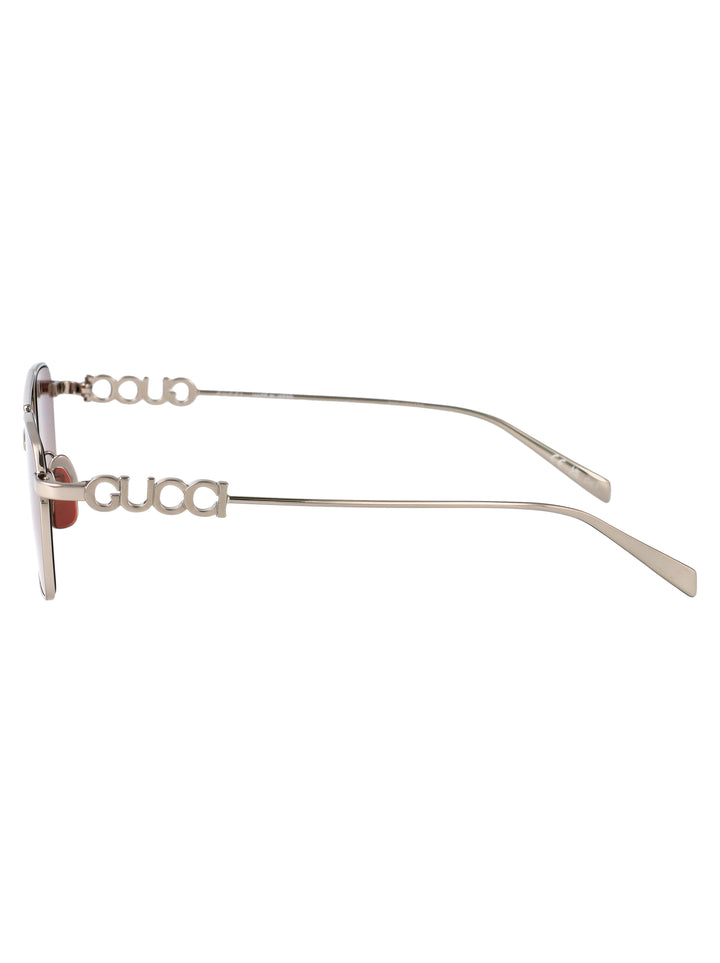 Gucci SUNGLASSES - Silver | 76e6ff21805f28cb6f972e1b6fceb11bf4516a41