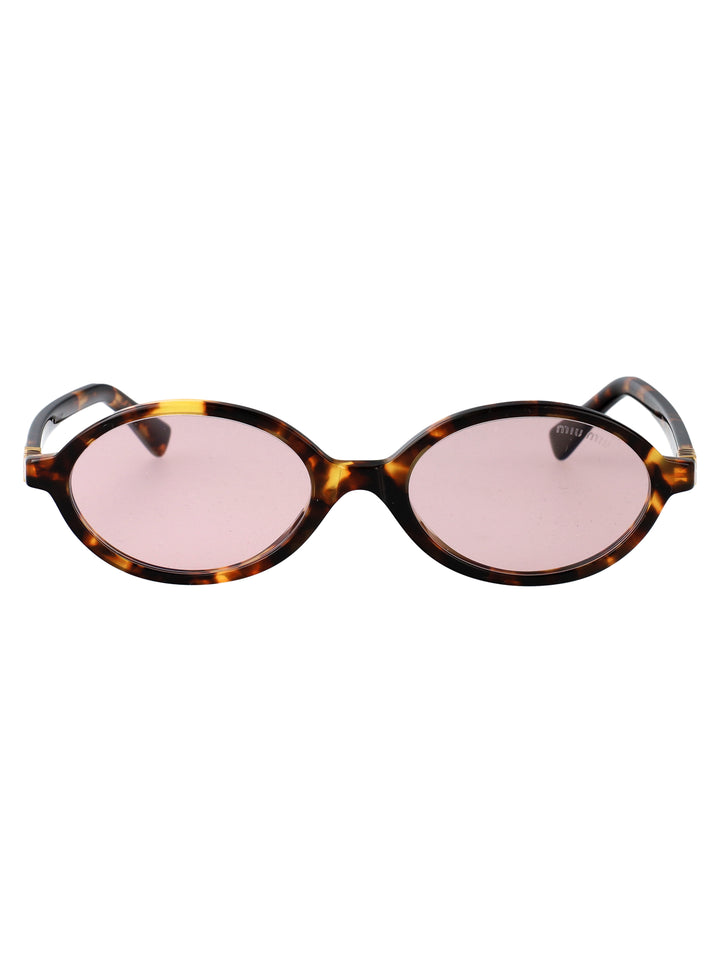 Miu Miu SUNGLASSES - Brown | 21d1cedce0f69d924e5559f389de564b1c7f6224