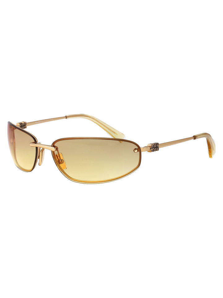 Miu Miu SUNGLASSES - Gold | 2b086b7edb38b068dd191aa1e1ab2e7a7fa3d8c0