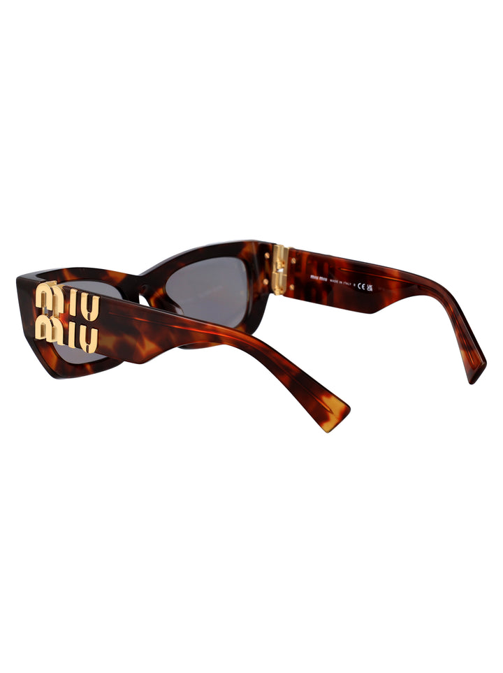 Miu Miu SUNGLASSES - Brown | a5a639d18542bd4e5ab320f45fdd6cac2d810d84