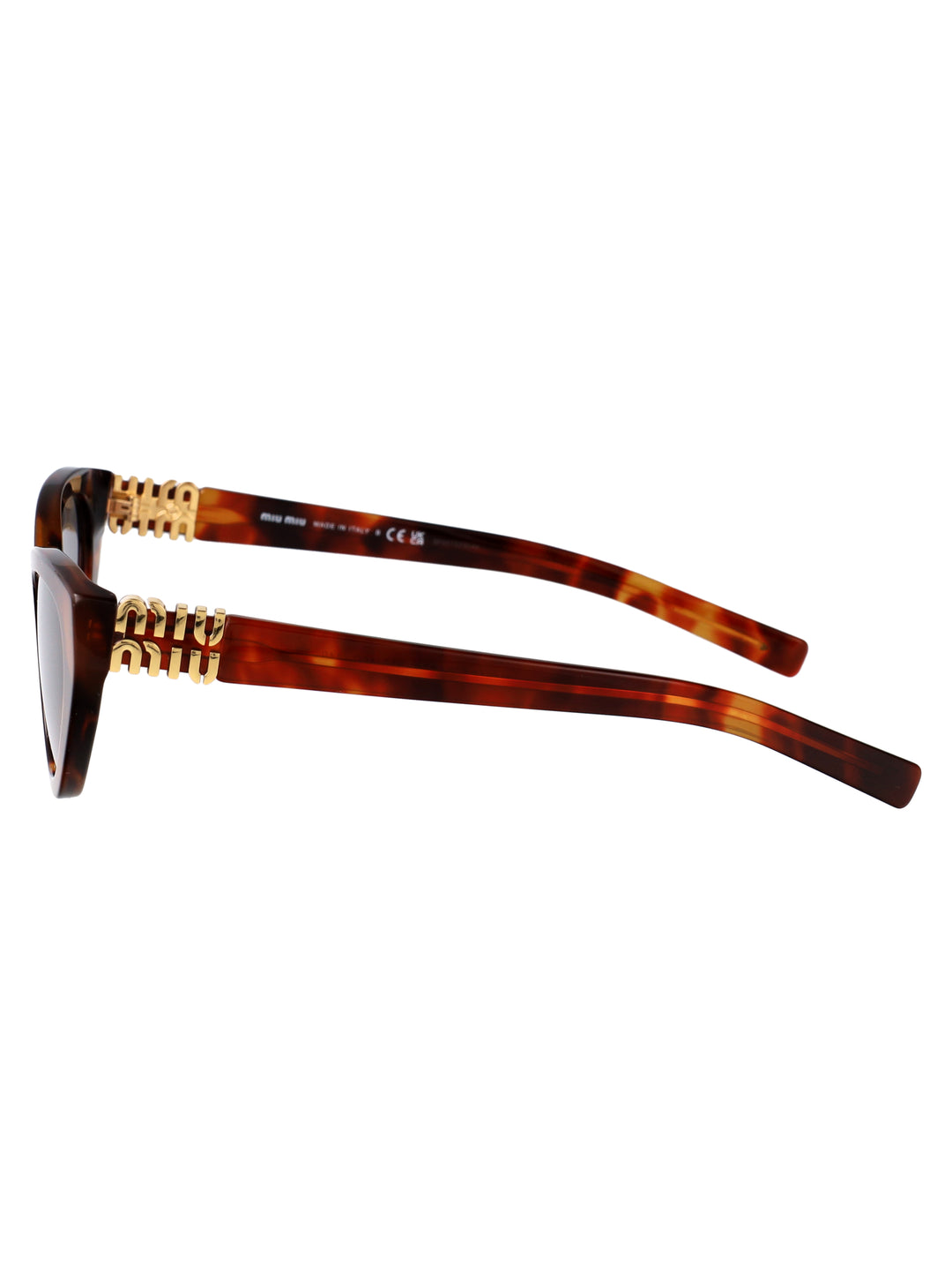 Miu Miu SUNGLASSES - Brown | b3f9941a620de264e3b9775bb62be7328f7aa1ed