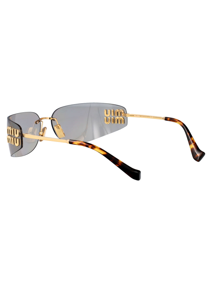 Miu Miu SUNGLASSES - Gold | 20e8b28e6fe6a733cbf087fa6d3213825c9c6cf4