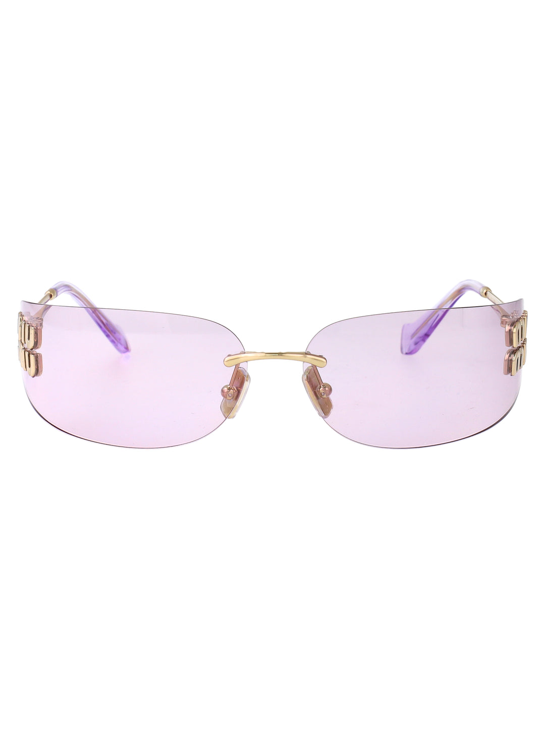 Miu Miu SUNGLASSES - Gold | 82e512ac1f45db6f2fa5a74597bb76804b5cf538