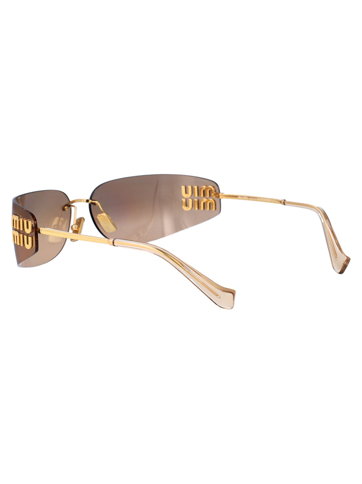 Miu Miu SUNGLASSES - Gold | 7aa69da5e6be6d192b972dab38ceb2386f55d6f9