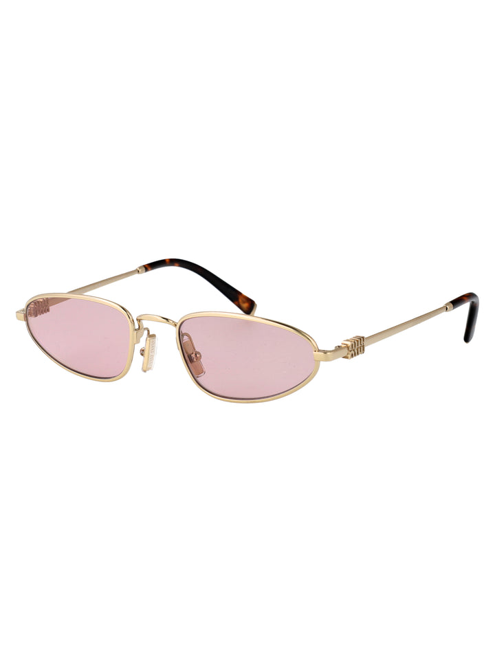 Miu Miu SUNGLASSES - Gold | 1dc5402cbbaf74ae82f6dd837b25d8c1734b4152