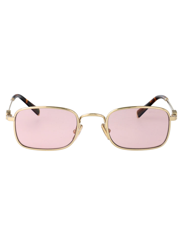Miu Miu SUNGLASSES - Gold | 8316f273470272e0220396884b05da534d6b3f47
