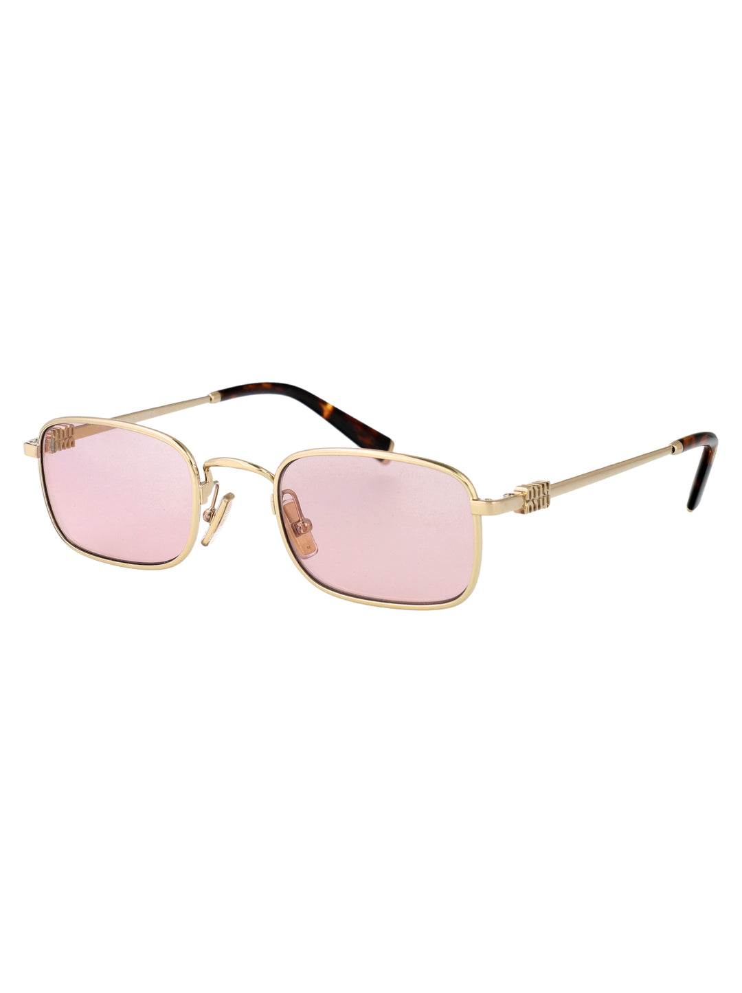 Miu Miu SUNGLASSES - Gold | 0a35a29ca619a44a68f1583458cce8bb3b101e67