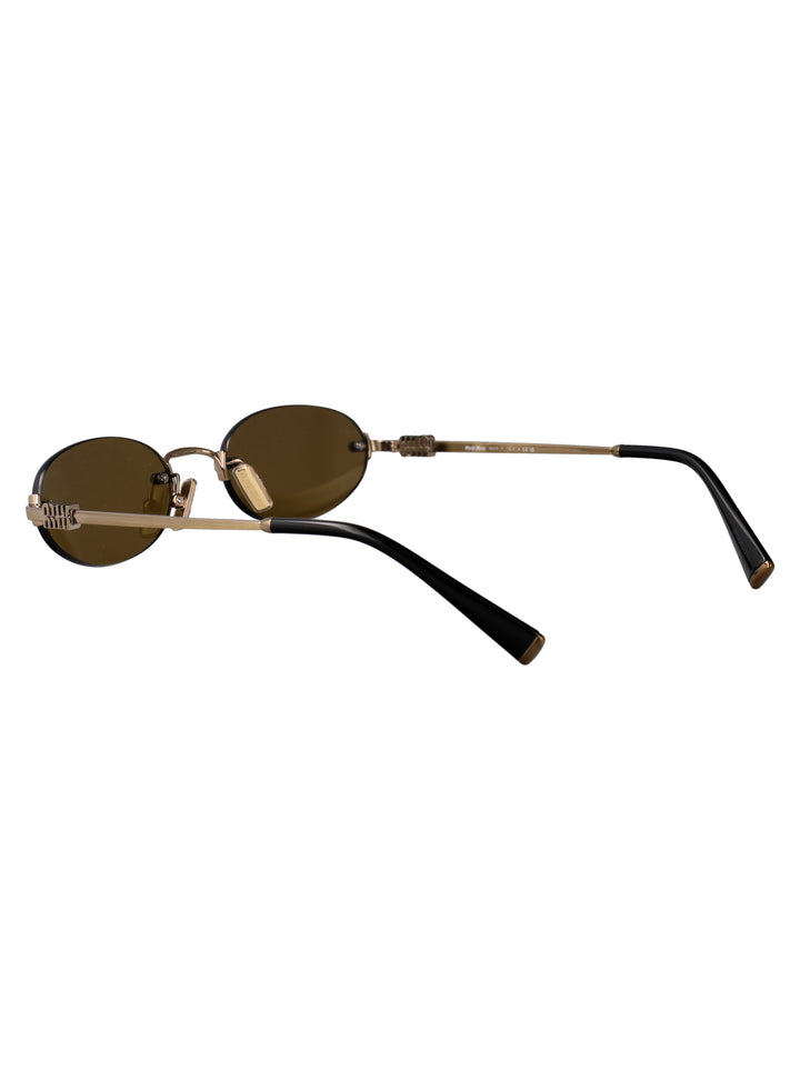 Miu Miu SUNGLASSES - Gold | d37f0881b6a545c9344239e203adc7fdafc3f78e