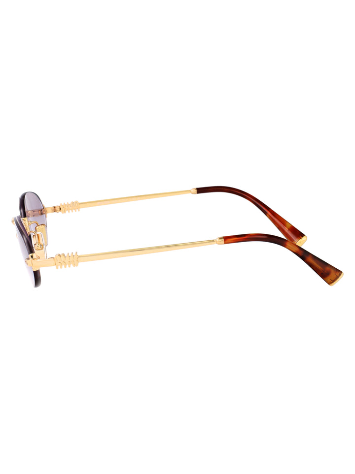 Miu Miu SUNGLASSES - Gold | f081782af5d3936ca0d692a7670502781077b3f9