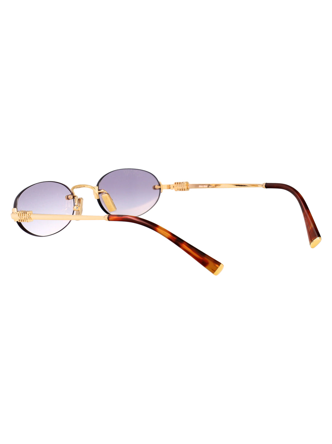 Miu Miu SUNGLASSES - Gold | d065556a74fb2206af9195c96bef2e024ed7b762