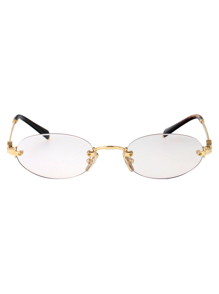 Miu Miu SUNGLASSES - Gold | 9d148c8443adb0a7dc2c83160dc5e08fccd6bad6