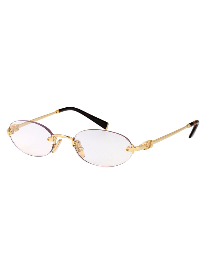 Miu Miu SUNGLASSES - Gold | 4afa790e956f08fa82423f0889fd85d21ac5d272