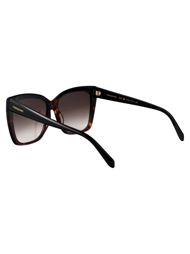 Salvatore Ferragamo SUNGLASSES - Black | bf8de02c598db1d0722ca31f71afeaa9bd6408f6