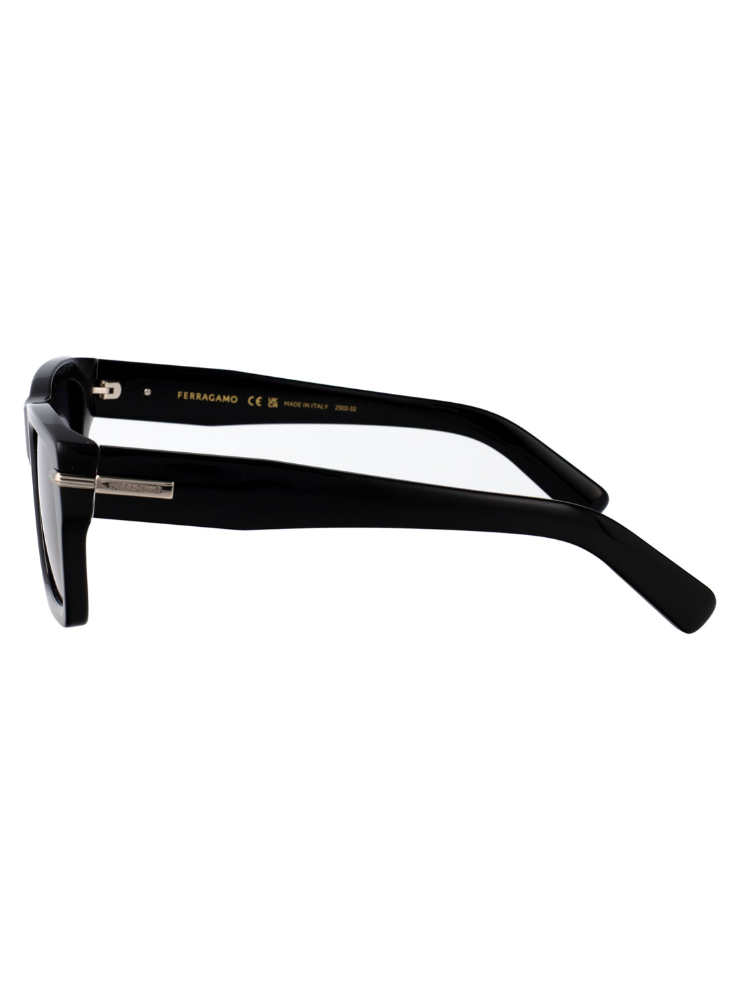 Salvatore Ferragamo SUNGLASSES - Black | ab220d01ab6f6e935c8459bd9f0bcd3830d872ab