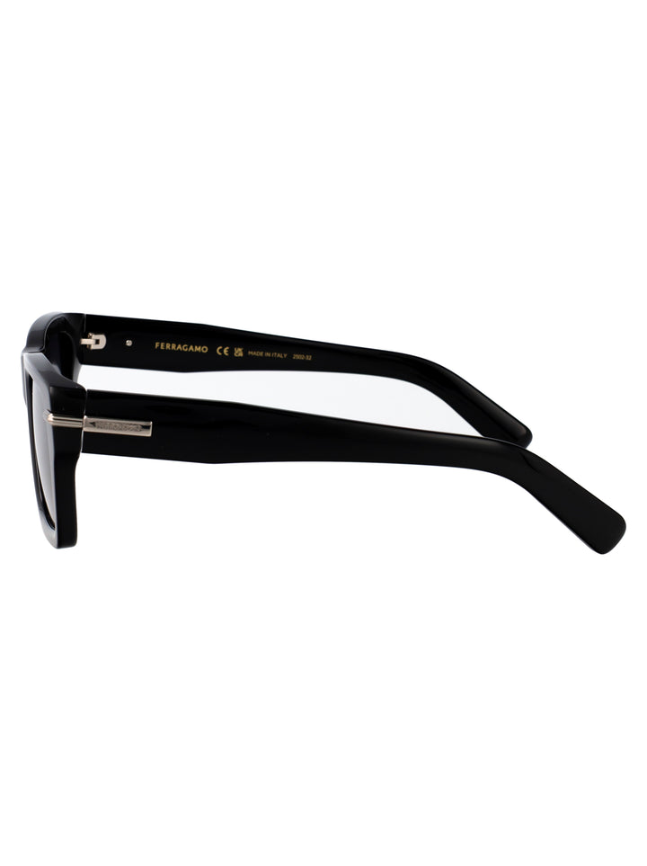 Salvatore Ferragamo SUNGLASSES - Black | ab220d01ab6f6e935c8459bd9f0bcd3830d872ab