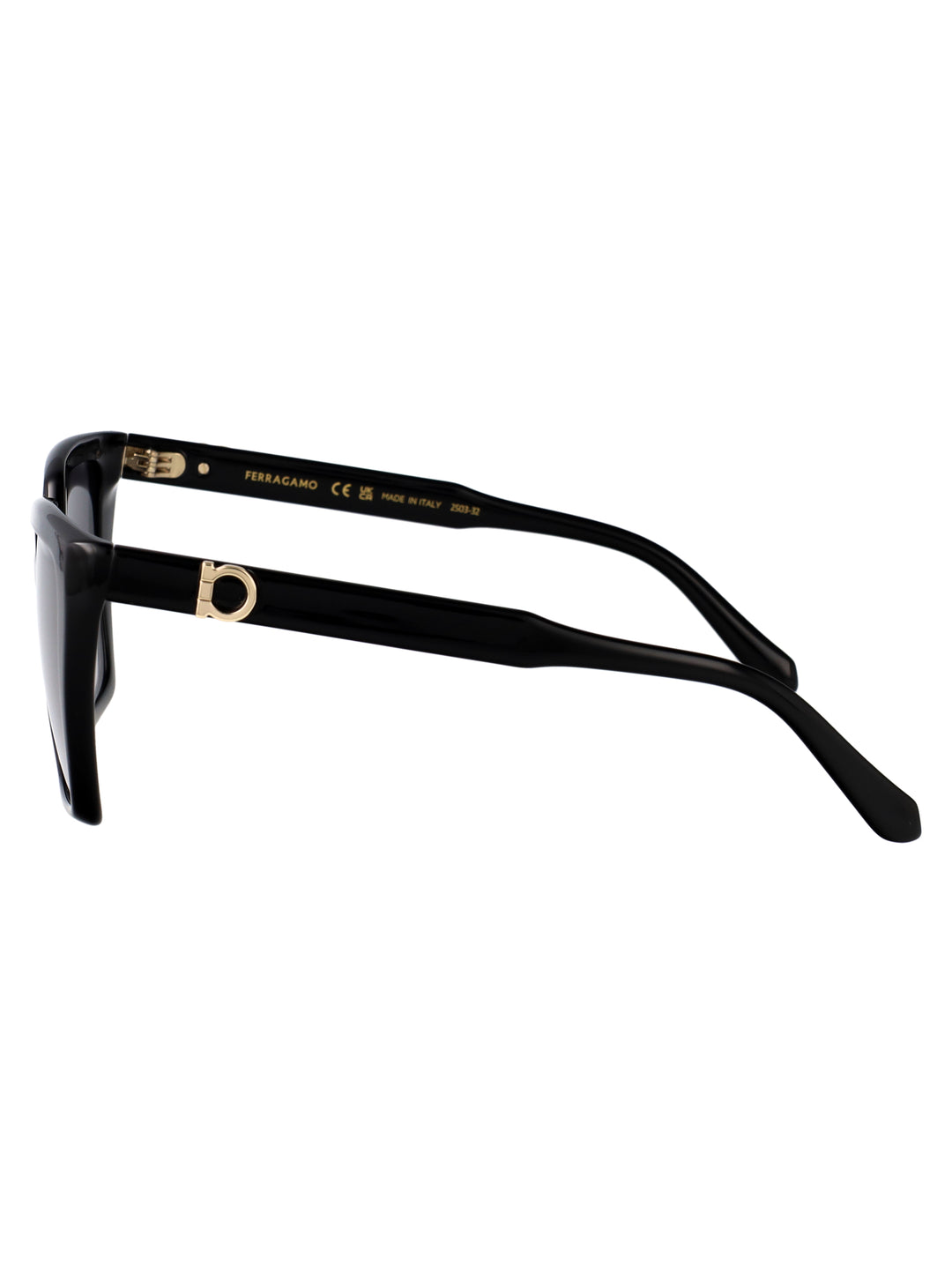 Salvatore Ferragamo SUNGLASSES - Black | a5f18ecb38f74d87b8ae790fb9b5f99a8b97a64d
